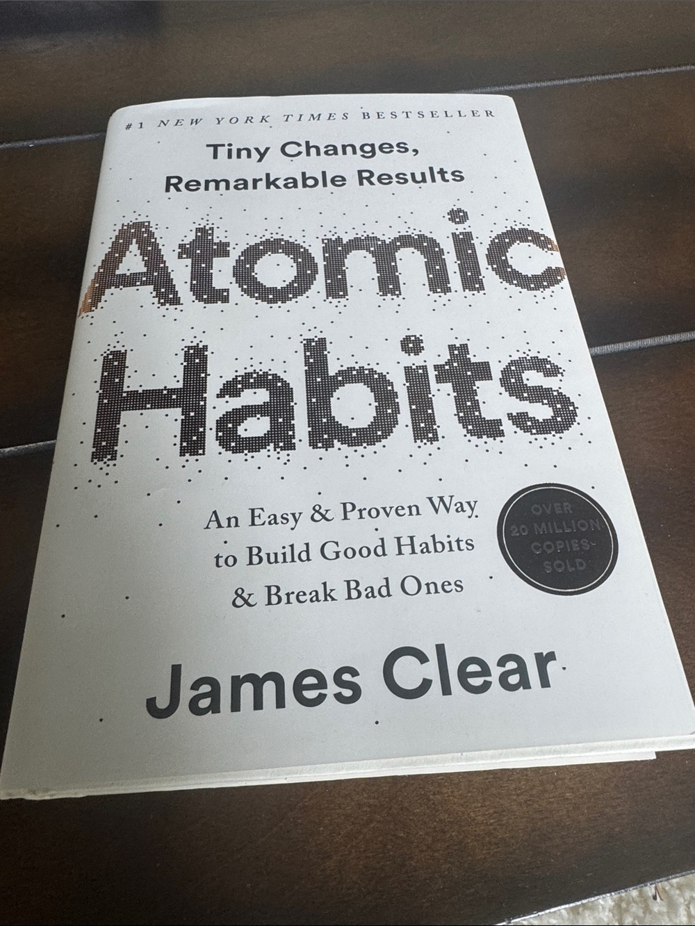 Atomic Habits by James Clear hardcover book new condition